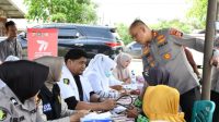 Jelang Hari Bhayangkara ke 77, Warga Gampong Baro Dapat Pengobatan Gratis dari Polres Aceh Timur