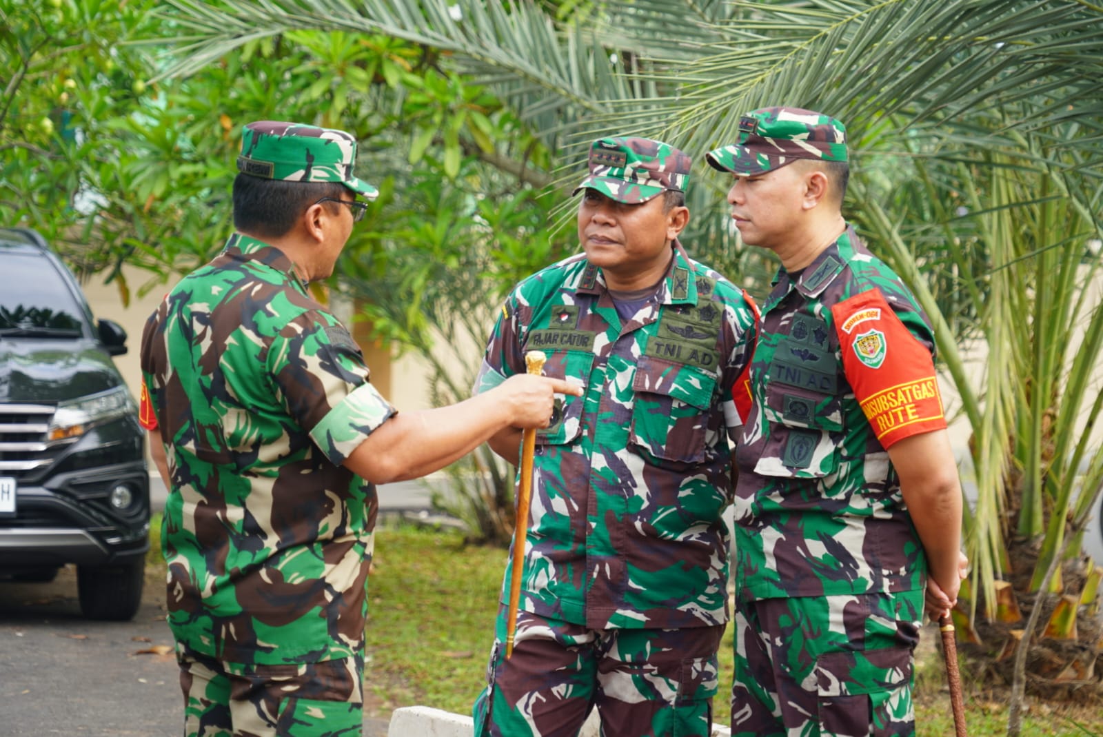 Danrem 064/MY, Alhamdulillah Kunjungan Wapres Di Tanara Berjalan Aman Dan Lancar