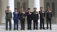 Kasrem 064/MY Hadiri Upacara Hari Bhayangkara ke-77