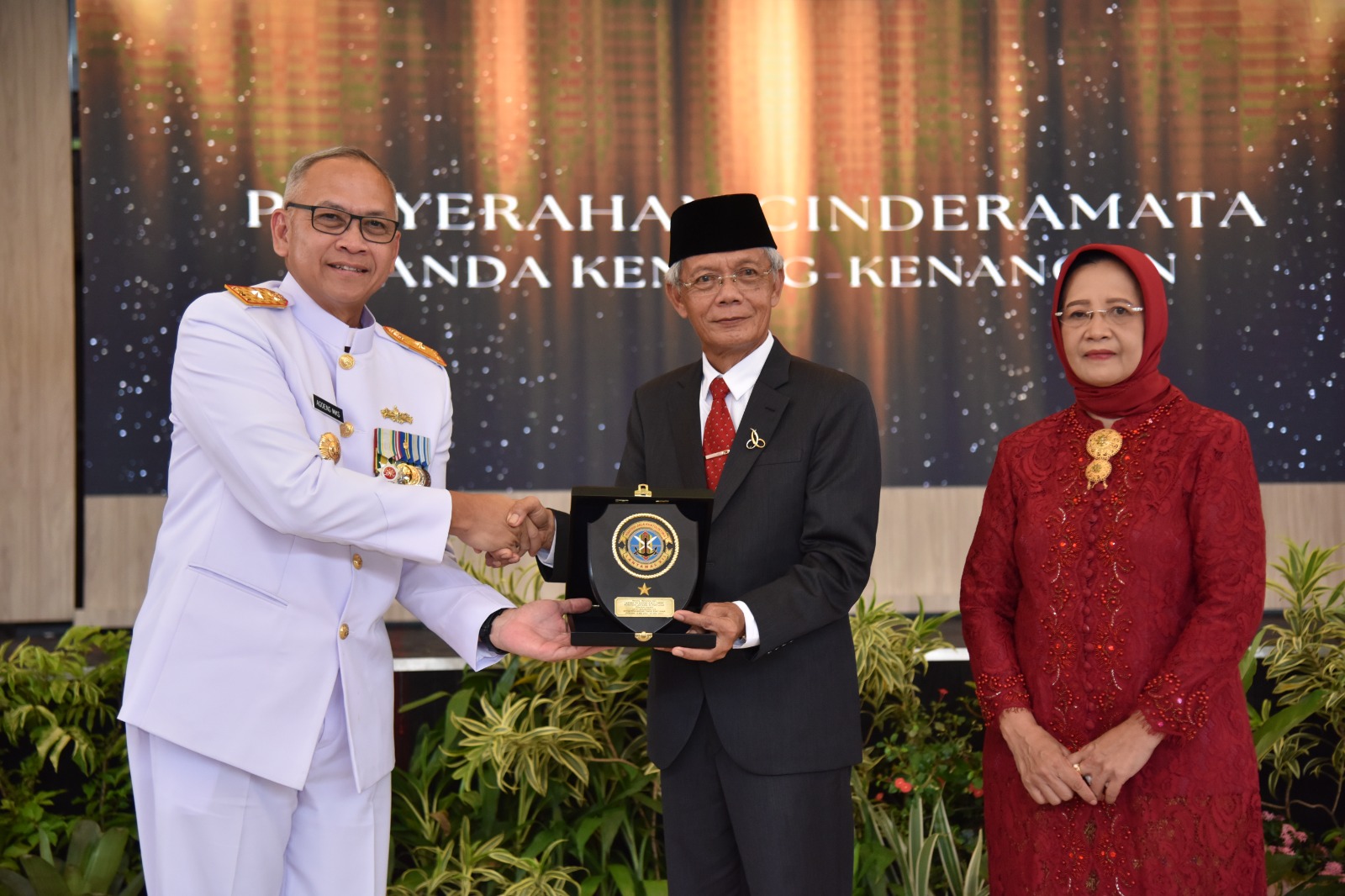 Danlantamal XII Hadiri Wisuda Purna Bakti Ketua Pengadilan Tinggi Pontianak Kalimantan Barat