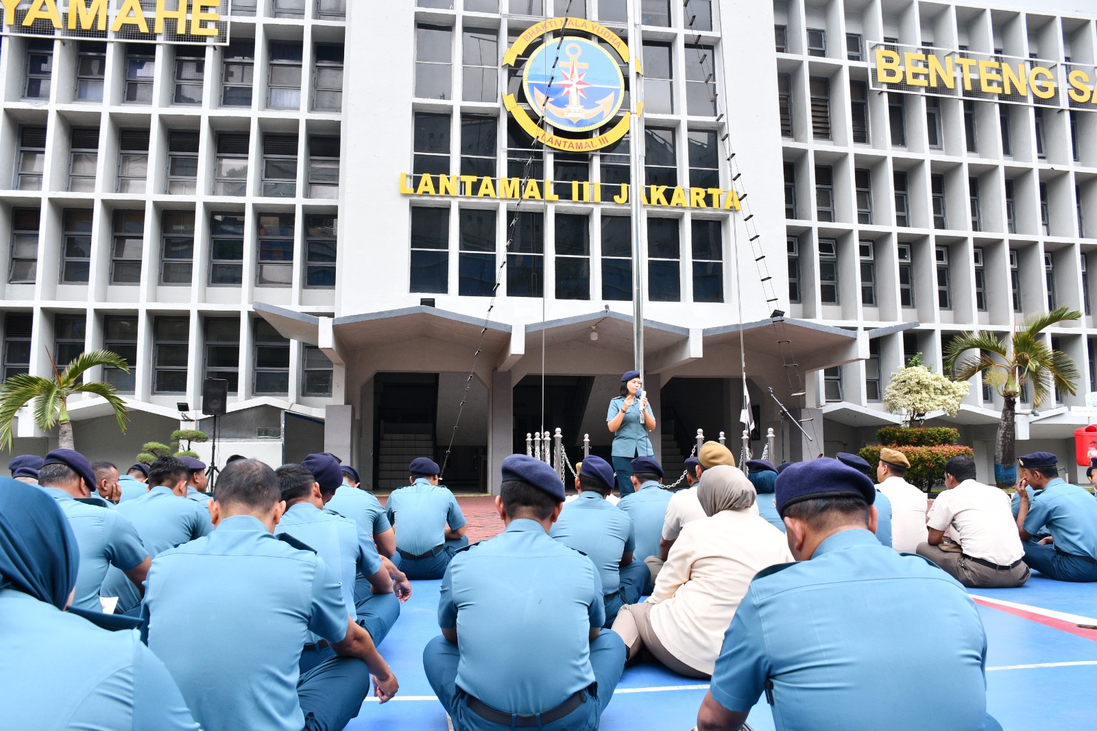 LANTAMAL III JAKARTA LAKSANAKAN PENYULUHAN HUKUM