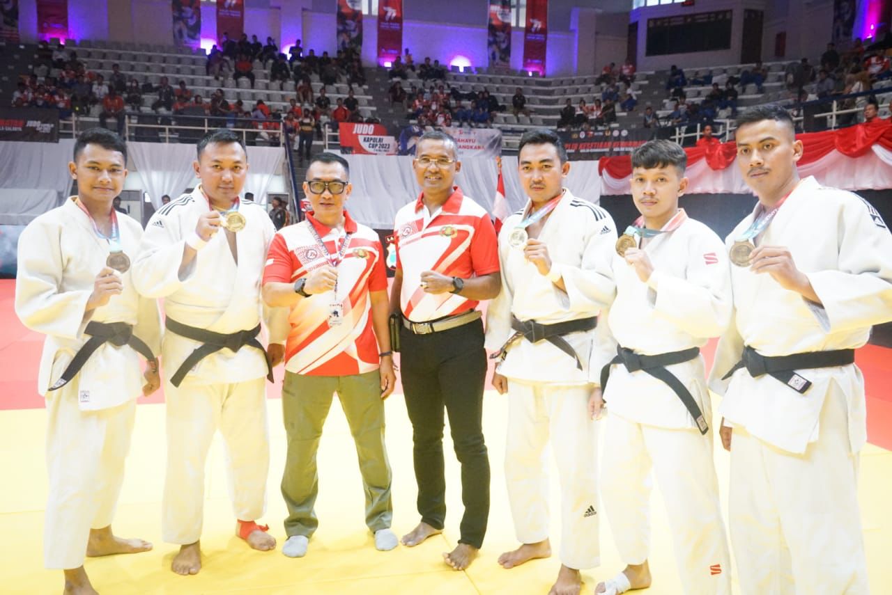 Judo Kapolri Cup 2023 Polda Metro Jaya Kembali Raih Juara Umum