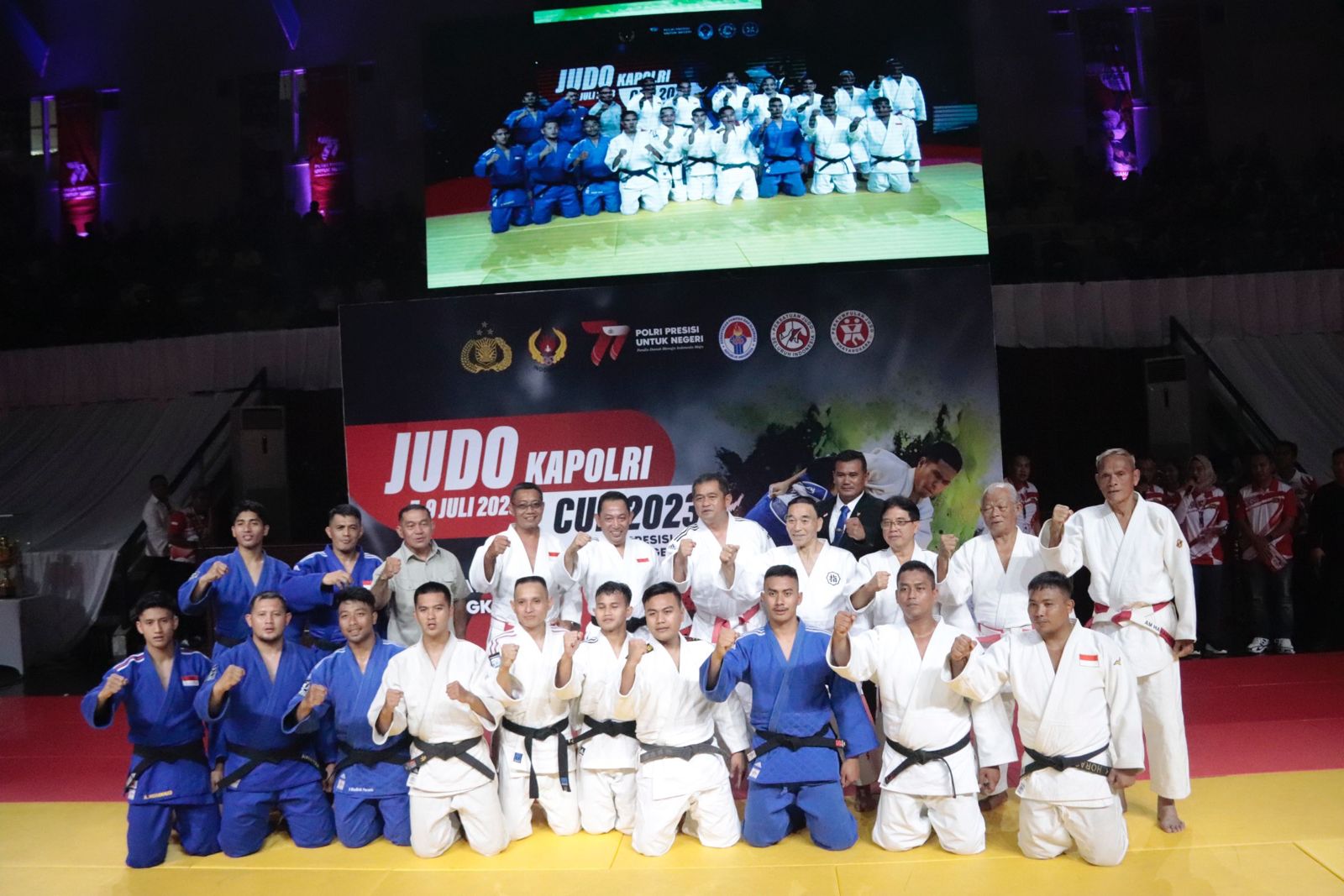 Kapolda Metro Jaya Menghadiri Upacara Penutupan Kejuaran Judo Kapolri Cup Tahun 2023