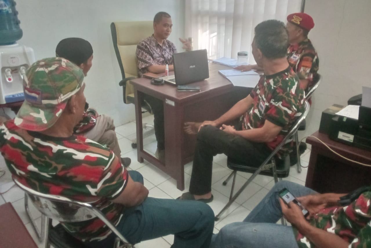 Jalinan Sinegritas LMP Macab Lebak Kunjungi Badan Kesbangpol Lebak