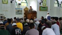 Safari Jumat, Kapolres Soppeng Silaturahmi bersama Jamaah Masjid Besar Nurul Ittihad