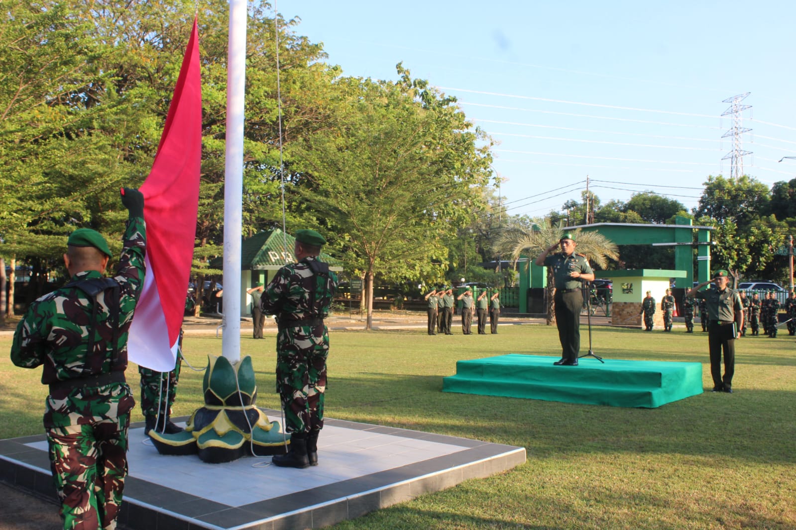 Kodim 0614/Kota Cirebon Gelar Upacara 17 an, Sampaikan Penekanan Panglima TNI.