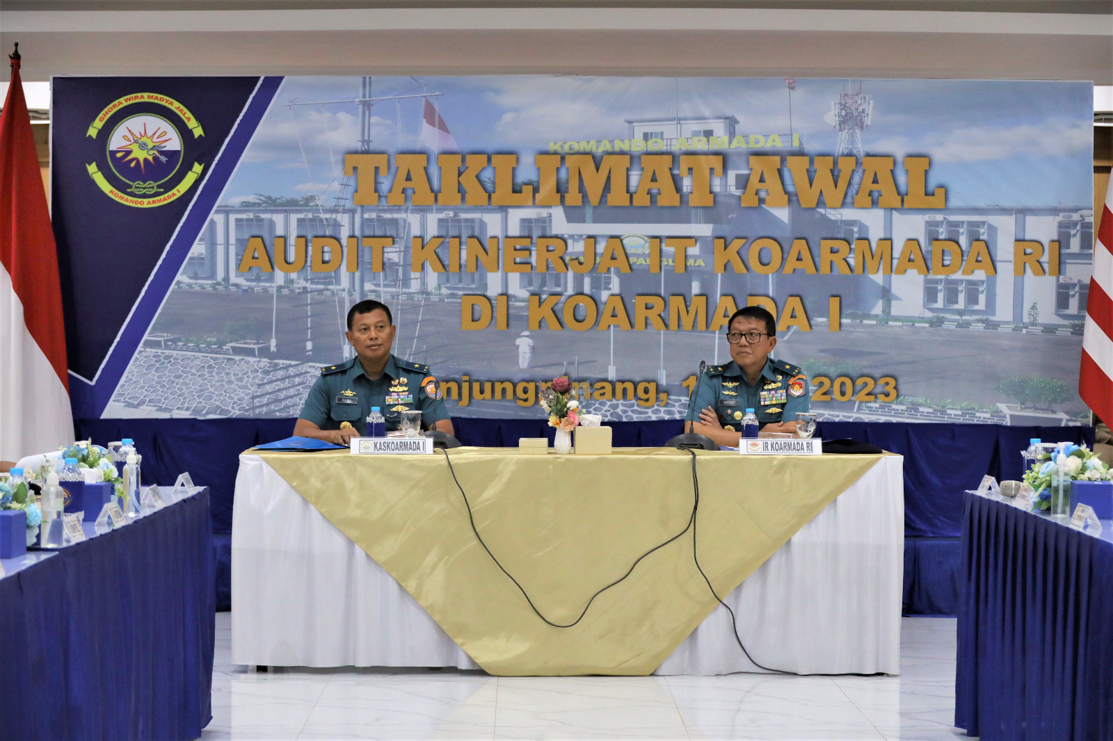 Inspektorat Koarmda RI Laksanakan Audit Kinerja di Koarmada I Tanjung Pinang