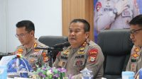 Kapolda Sulsel Pimpin Press Release hasil Operasi Patuh Pallawa 2023