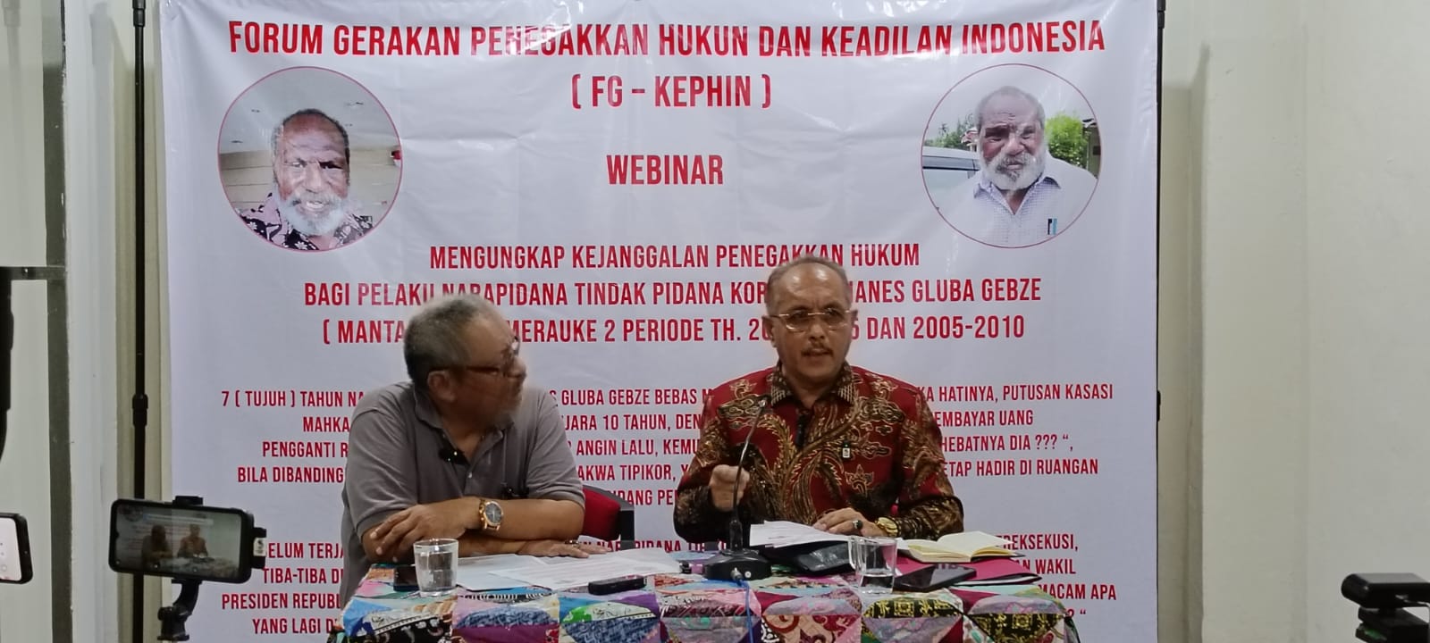 Advokat Cosmas Refra Desak Kejaksaan Agung Segera Eksekusi Kasus Mantan Bupati Merauke Gluba Gebze