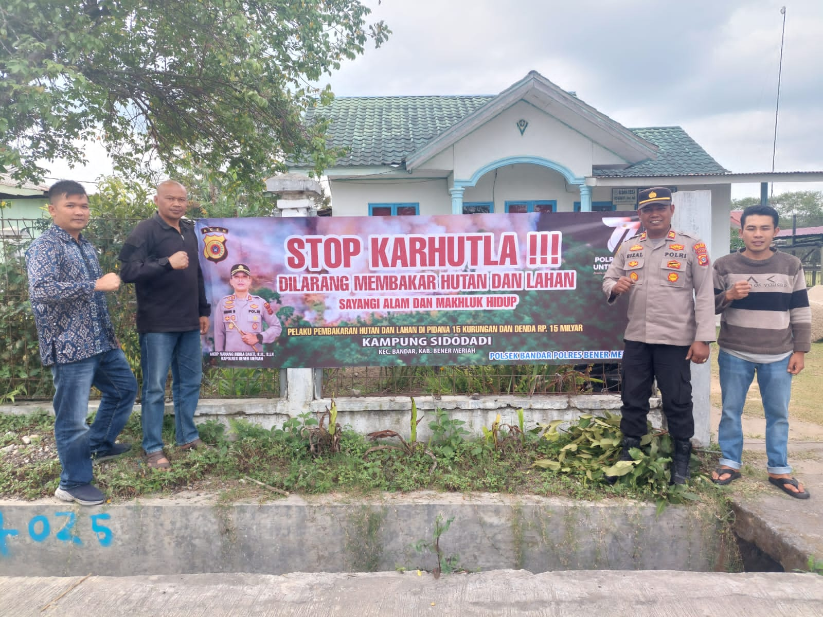 Polisi di Bener Meriah gencar Sosialisasi Kebakaran hutan dan lahan