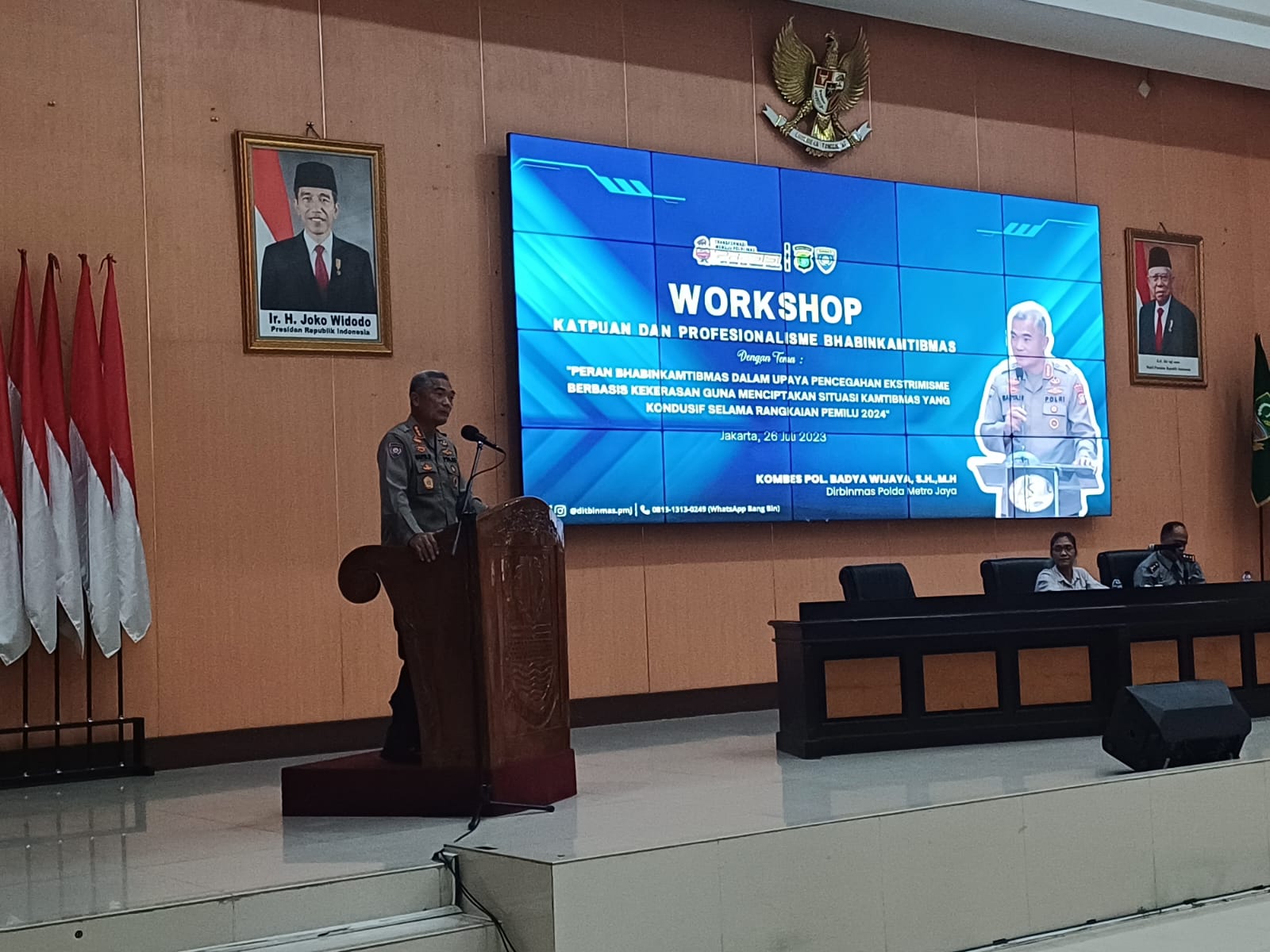 Polda Metro Jaya Laksanakan Giat Workshop Latihan Peningkatan Kemampuan dan Profesionalisme Bhabinkamtibmas