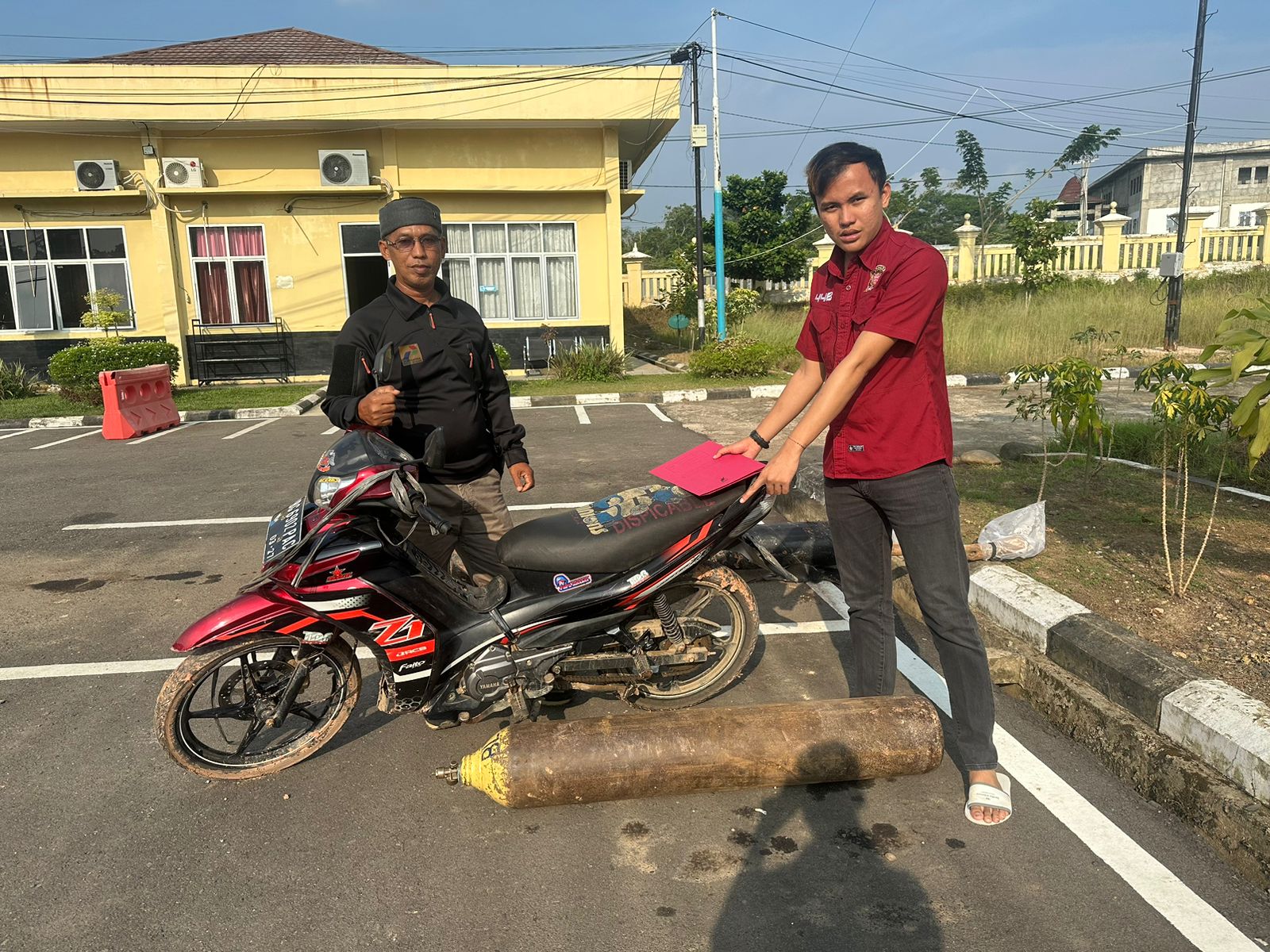 Satuan Reskrim Polres PALI Amankan Lagi Terduga Pencuri Pipa PT Pertamina EP Adera Field