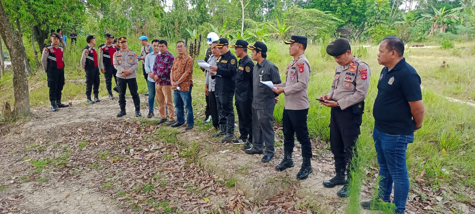 Polsek Talang Ubi Pengamanan Eksekusi Lahan Kasus Pendeta