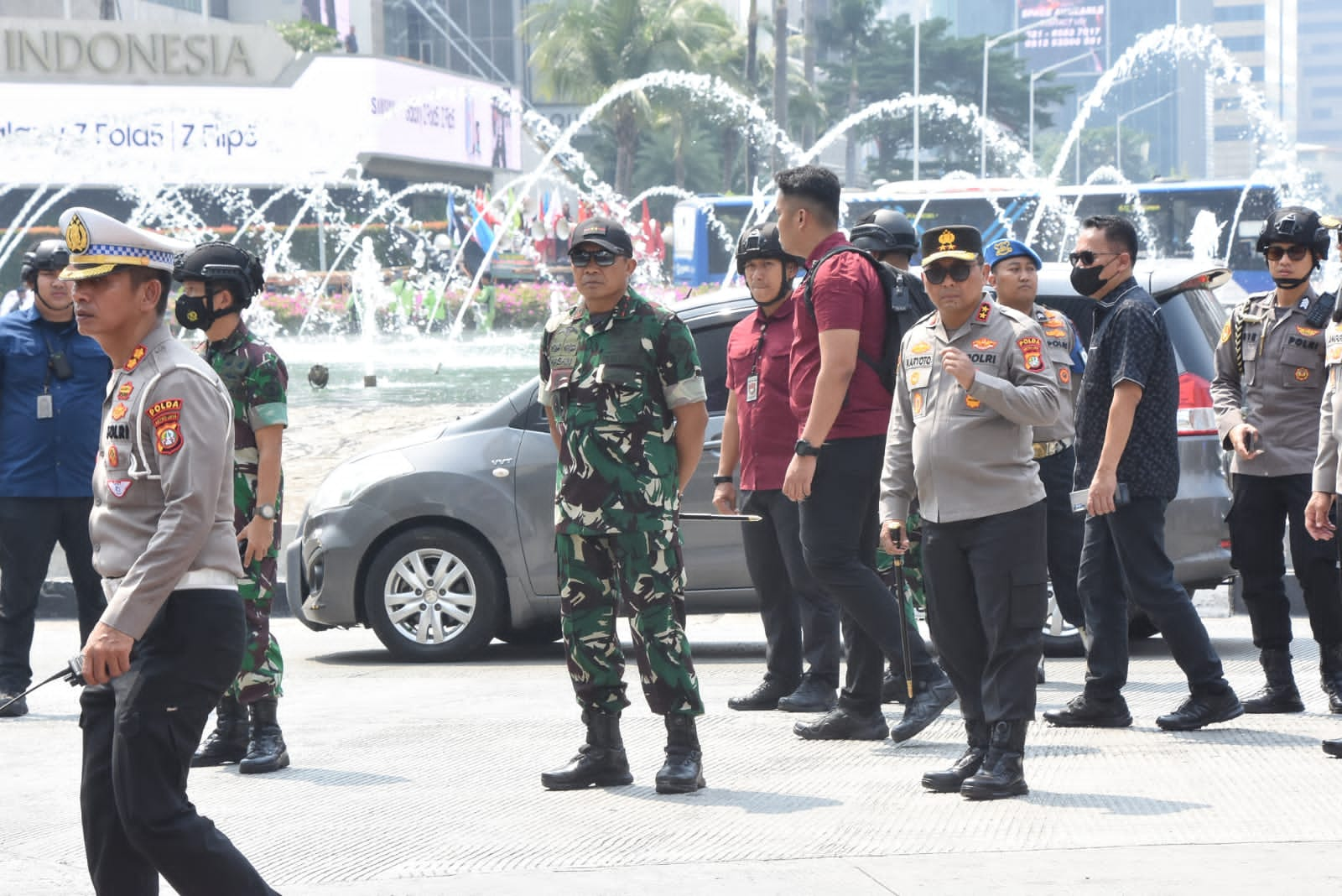 Kodam Jaya Siagakan Ribuan Personel Dalam Rangka Antisipasi Unras Buruh