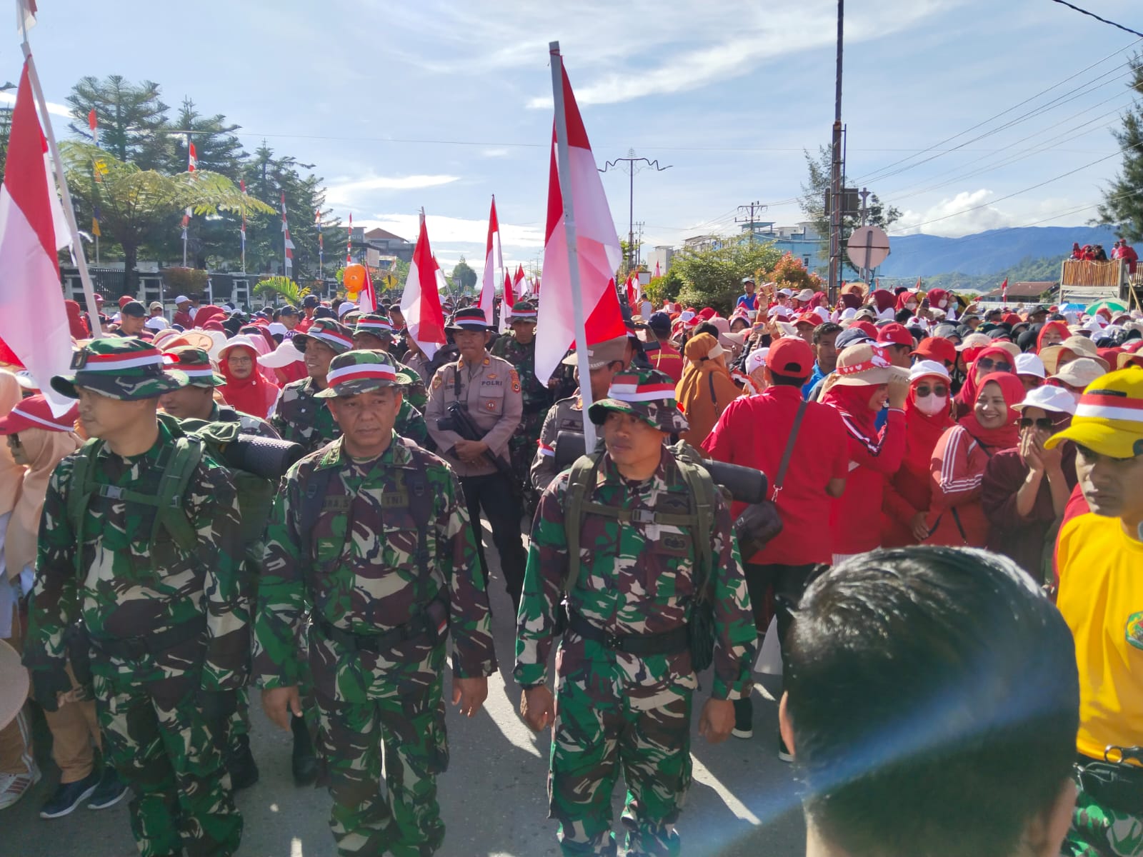 Napak Tilas Sinergitas Perjuangan TNI-POLRI dan Pemkab Bener Meriah Dalam Memperingati HUT Ke-78 NKRI