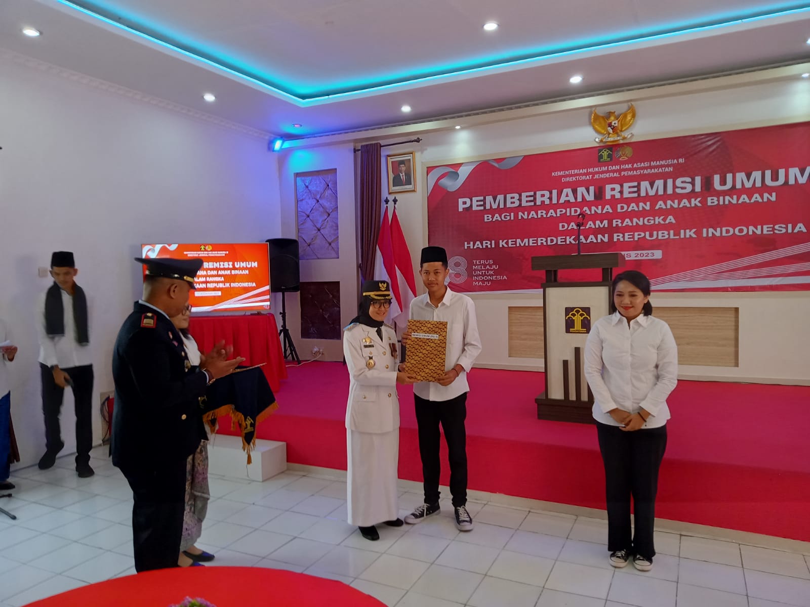 Kado Kemerdekaan, Bupati Lebak berikan Remisi kepada 162 Orang WBP Lapas Rangkasbitung