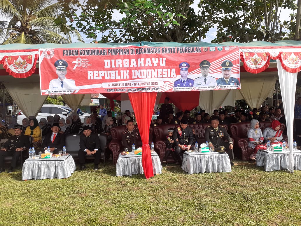 Upacara HUT KE-78 Di Laksanakan Di Kabupaten PerlakAceh Timur