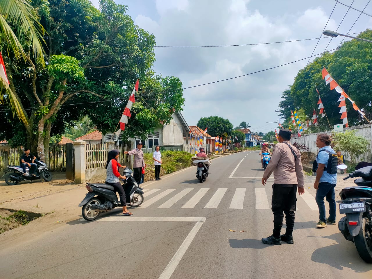 Cegah Gangguan Kamtibmas, Polsek Penukal Abab Melaksanakan Kegiatan KYRD