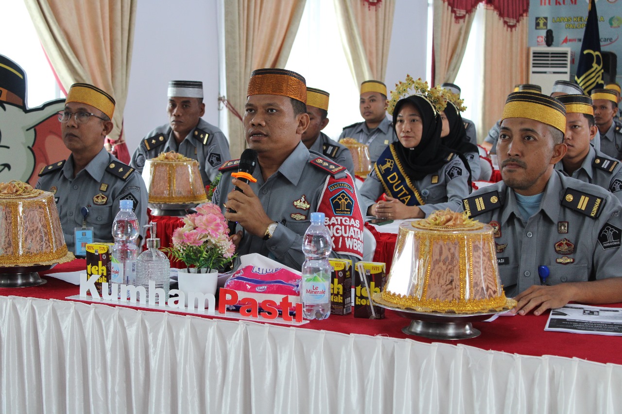 Siap WBK! Lapas Palopo Kemenkumham Sulsel Paparkan Pembangunan Zona Integritas Dihadapan Tim Penilai Mandiri