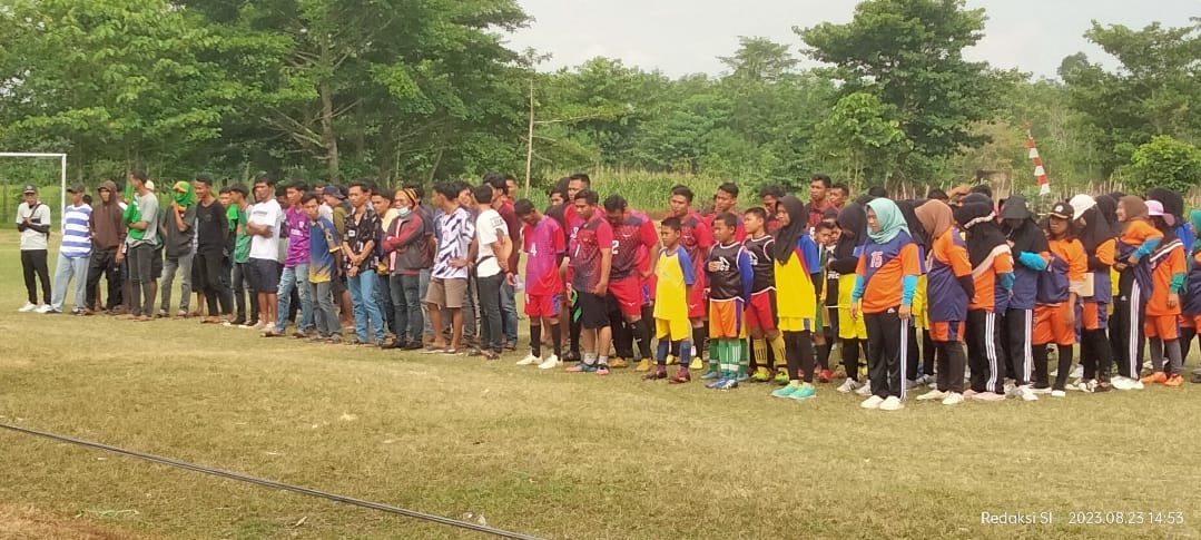 Berbagai Elemen Masyarakat Menyaksikan, Turnamen Sepak Bola Curup Cup Resmi Dibuka