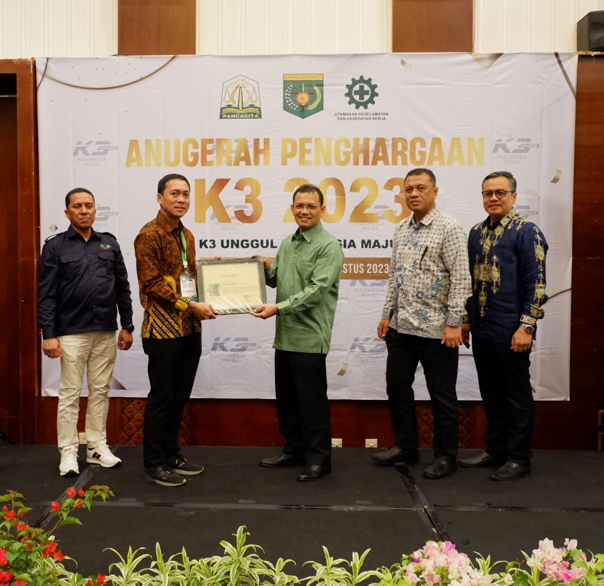 Medco E&P Malaka Raih Penghargaan Kecelakaan Nihil 2023 Dari Menteri Ketenagakerjaan.