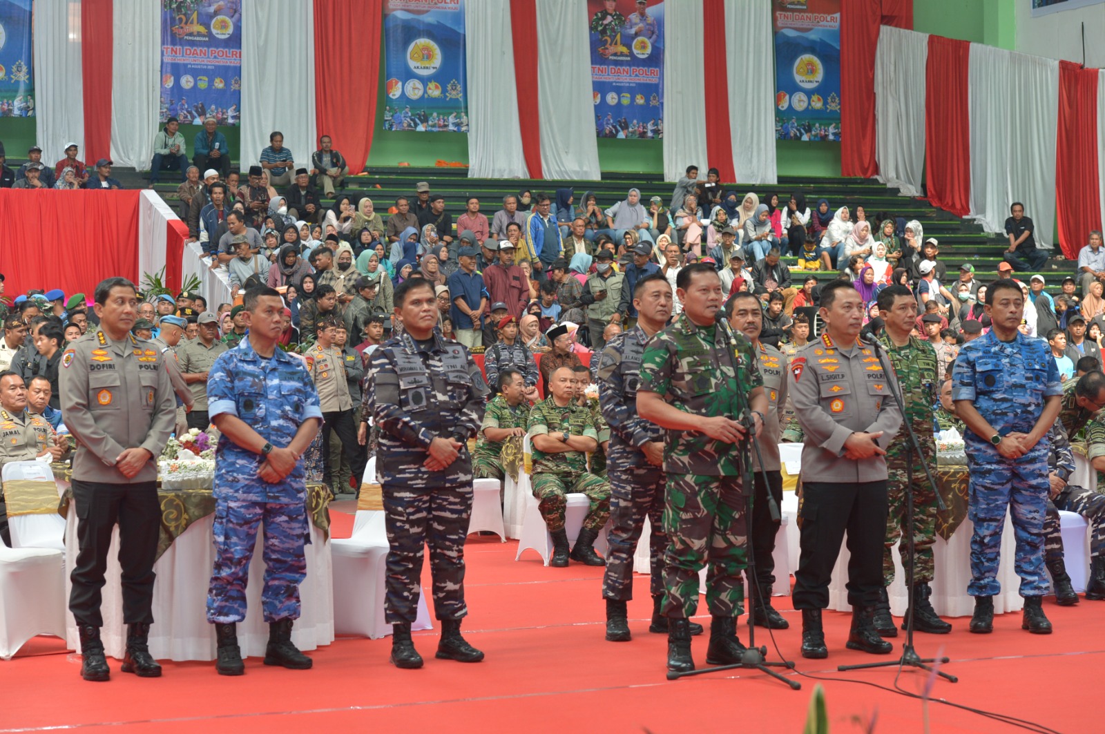 DANLANTAMAL III JAKARTA HADIRI KEGIATAN BAKTI KESEHATAN DAN BAKTI SOSIAL 34 TAHUN PENGABDIAN AKABRI 1989 TAHUN 2023