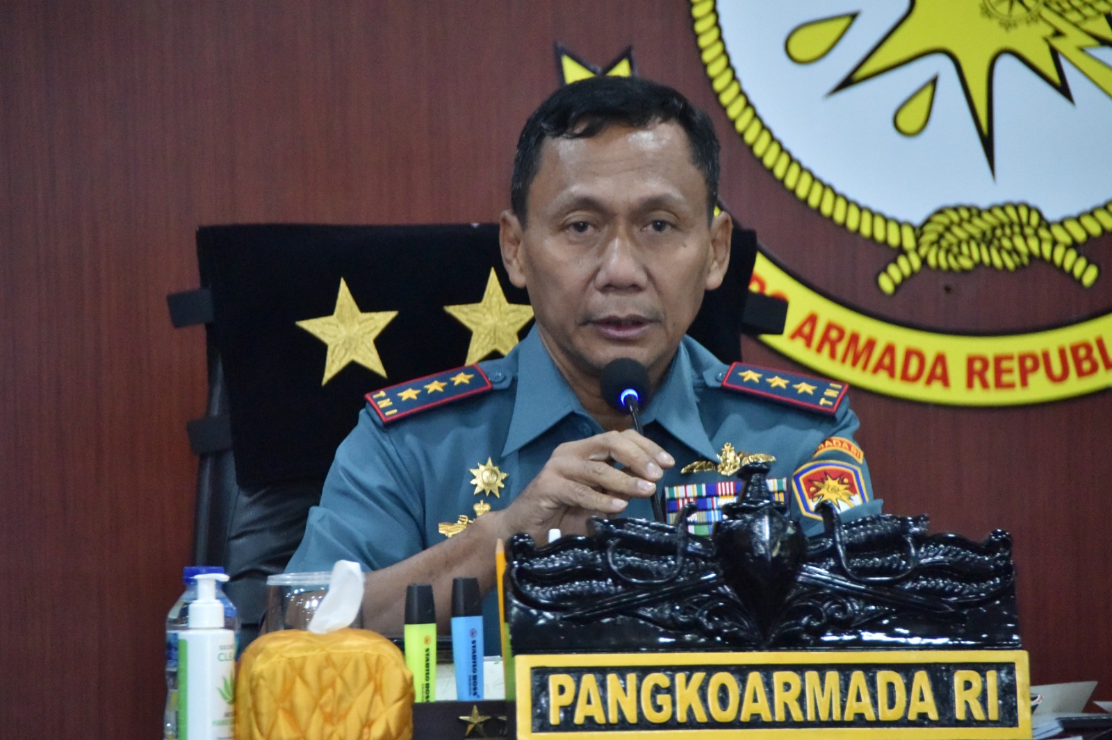 Pangkoarmada RI Terima Paparan RGB MTA Philindo TA 2023