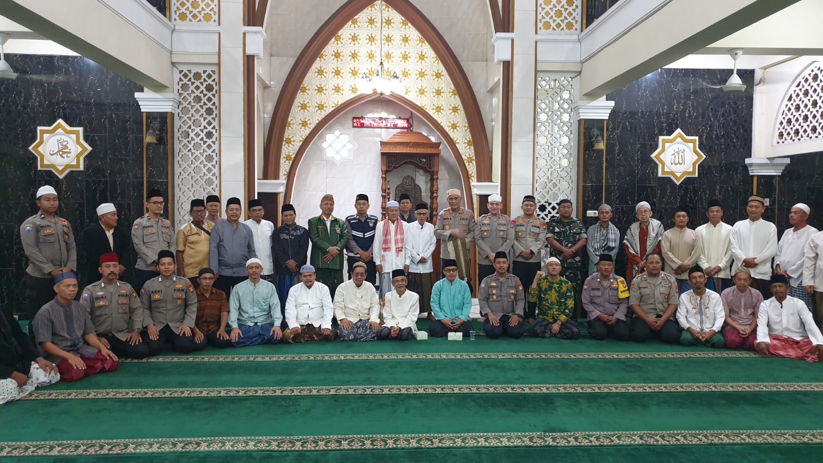 Subuh Keliling Direktorat Binmas Polda Metro Jaya, Kali ini di Masjid Himawan Attaubah Jakbar.