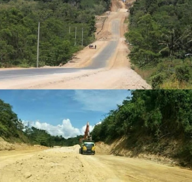 Terkesan KKN : Habiskan Dana Ratusan Milyar , Reservasi Jalan Rute Boepinang – Bambaea Diduga Mangkrak, Aktivis LIRA Angakat Bicara.