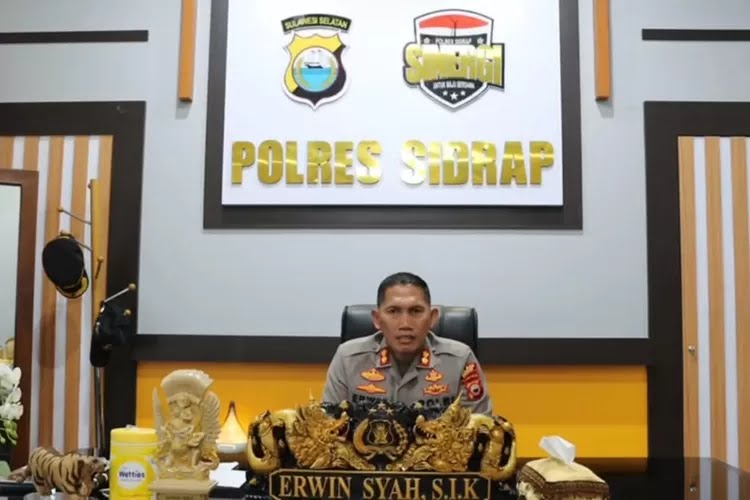 Ini Himbauan AKBP Erwin Syah Kepada Masyarakat Sidrap Untuk Mencegah Kebakaran Hutan dan Lahan