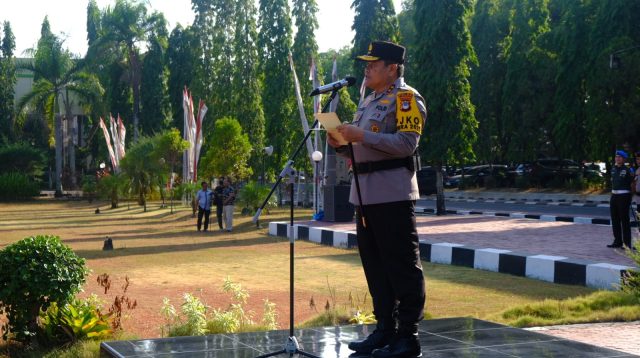 Kapolda Sulsel Pimpin Apel Gelar Pasukan Operasi Zebra Pallawa 2023