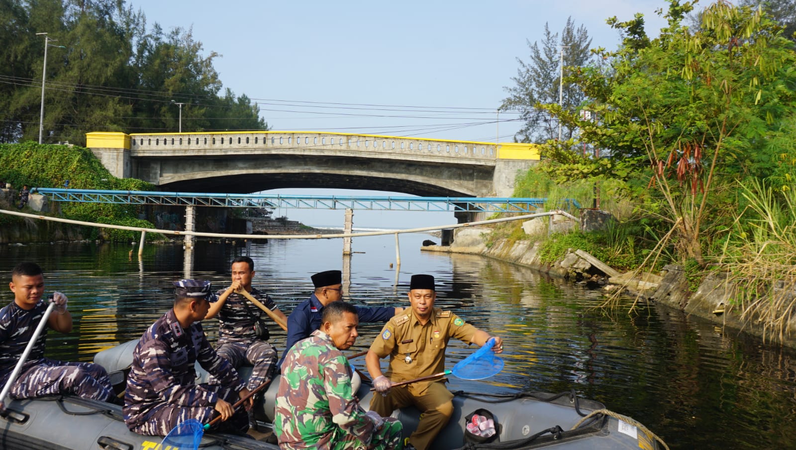 Kali Di Jalan Sedap Malam Penurunan Kota Bengkulu Menjadi Sasaran Prokasih Lanal Bengkulu