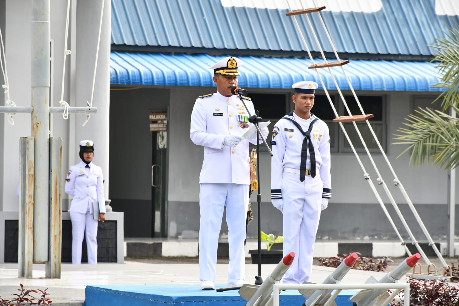 Satuan TNI AL Wilayah Sabang Gelar Upacara Peringatan HUT Ke-78 TNI AL Tahun 2023