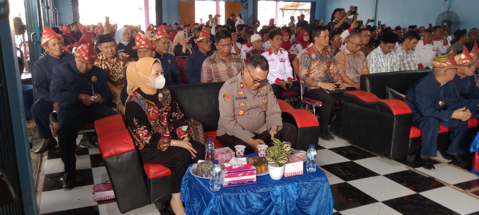 Kapolsek IPTU Arzuan Hadiri Pelantikan dan Pengukuhan DPC ABPEDNAS Kabupaten PALI, Periode 2022-2027