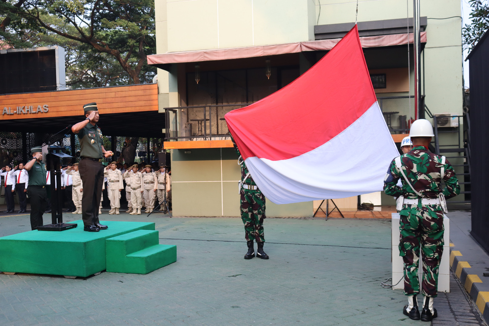 Korem 052/Wijayakrama, Laksanakan Upacara 17-an