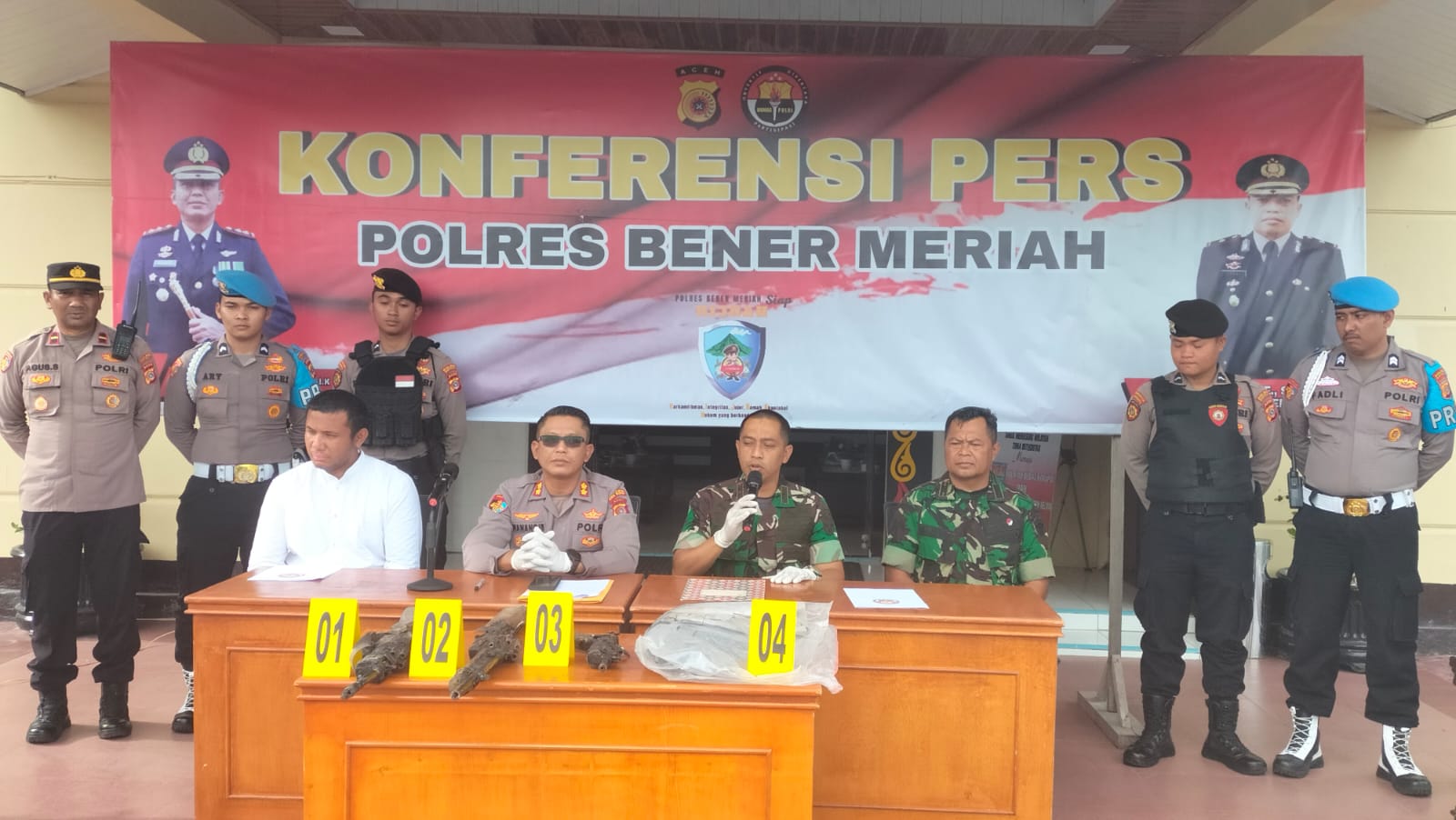 3 Pucuk Senjata Api Rakitan Ditemukan Di Rumah Kosong