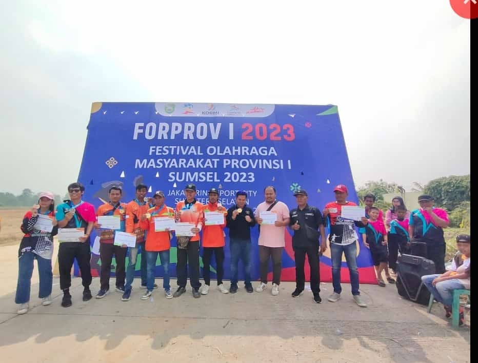 Layangan Sawangan Polres PALI Menjuarai Pestival Olahraga Masyarakat Provinsi Sumsel 2023