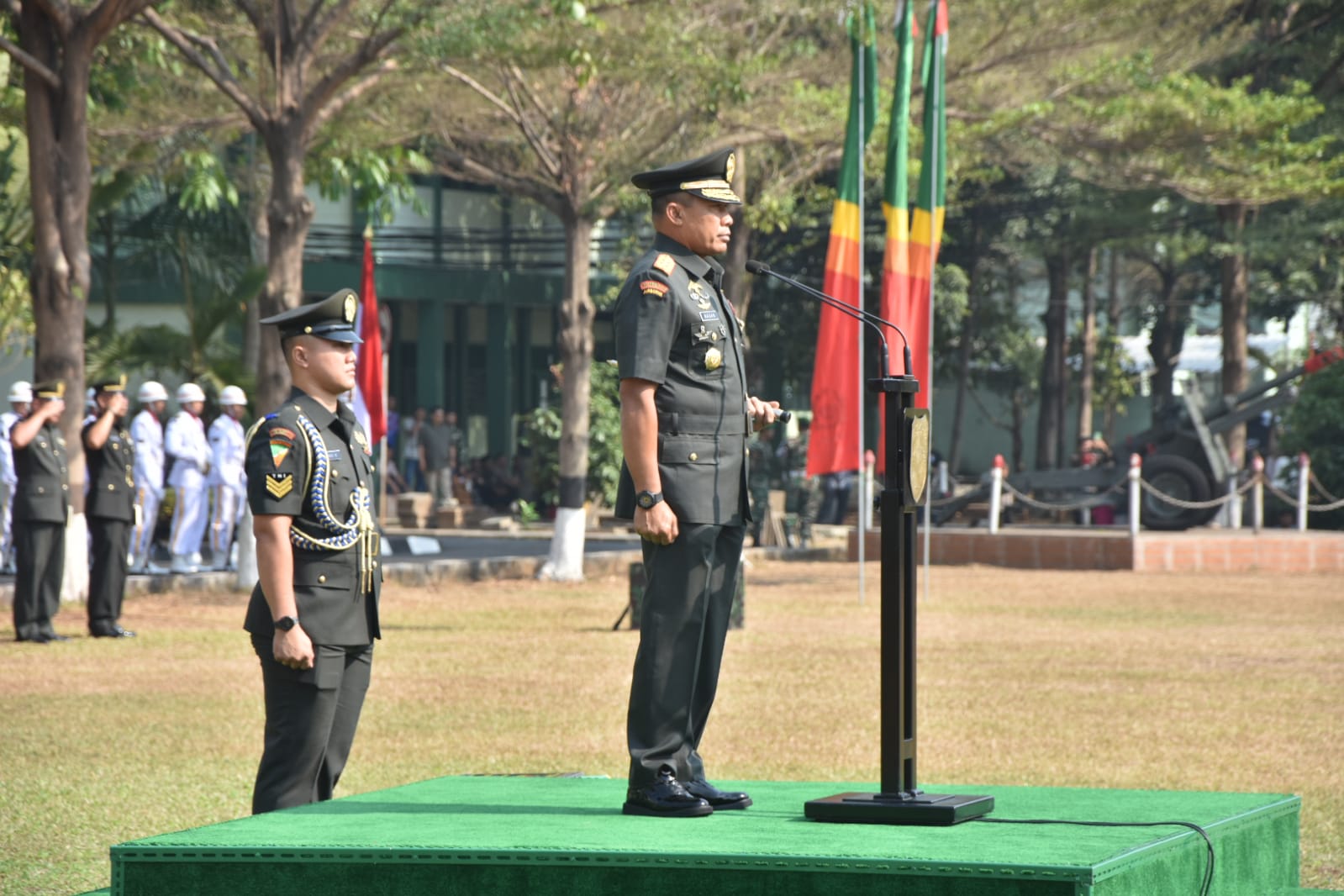 Pangdam Jaya/Jayakarta Lantik 69 Orang Mantan Prajurit Siswa Dikmata TNI AD Gel II TA. 2023