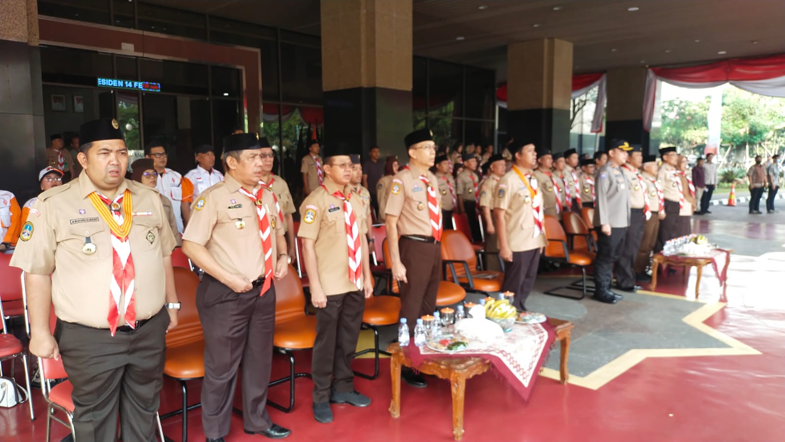 Hadiri Upacara Peringatan Hari Pramuka ke 62 Tingkat Kwartir Cabang Walikota Jakbar,Ini Kata Danramil 07/KB Mayor Kav Dwi Joko Purnomo