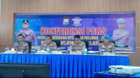 Konferensi Pers Hasil Pelaksanaan Ops Zebra Pallawa 2023, Angka Pelanggaran dan Laka Lantas Turun 51 Persen