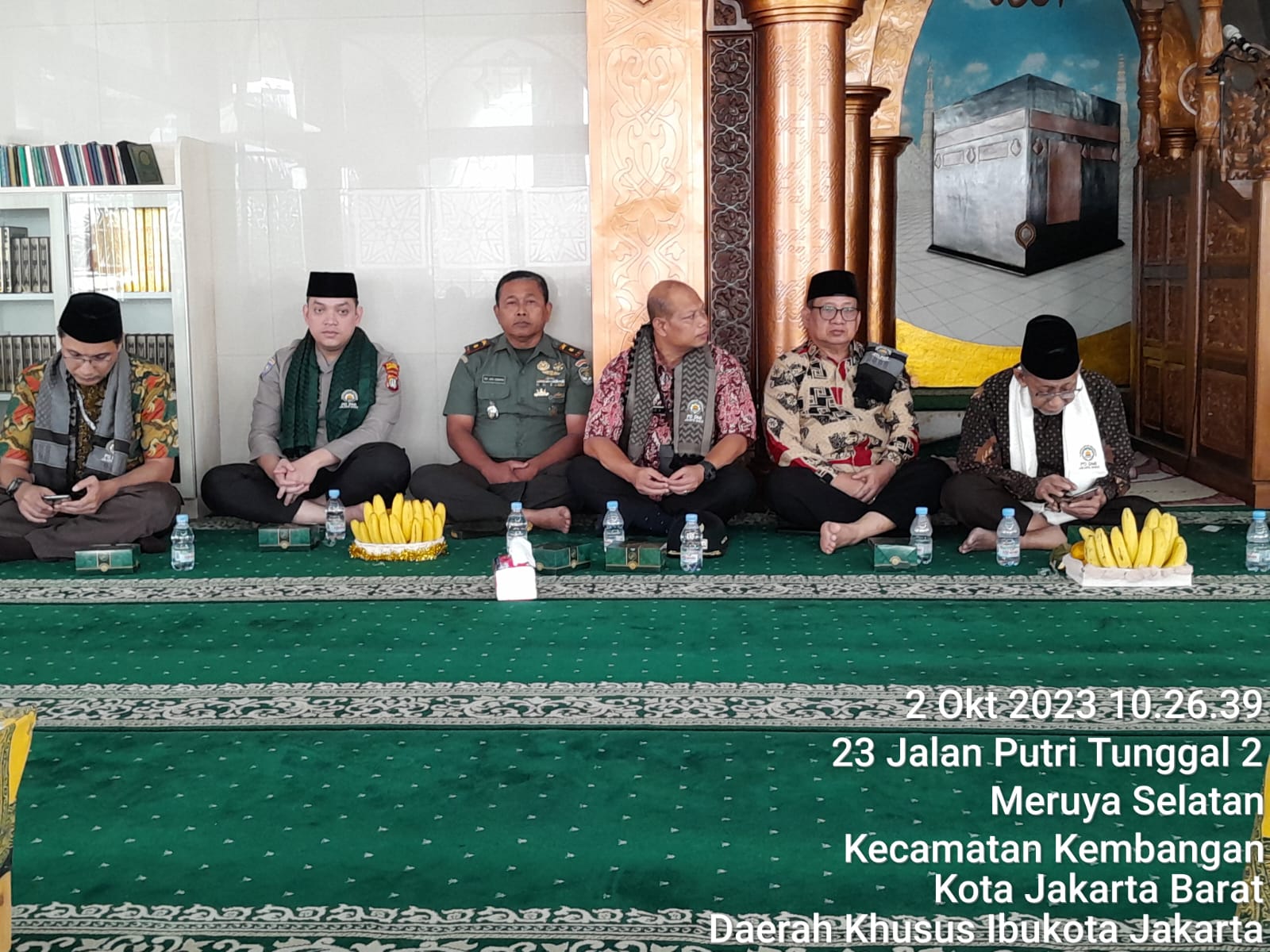 Danramil 07/KB Mayor Kav Dwi Joko Purnomo Hadiri Giat Lomba Binaul Masajid Tingkat Prov DKI Jakarta