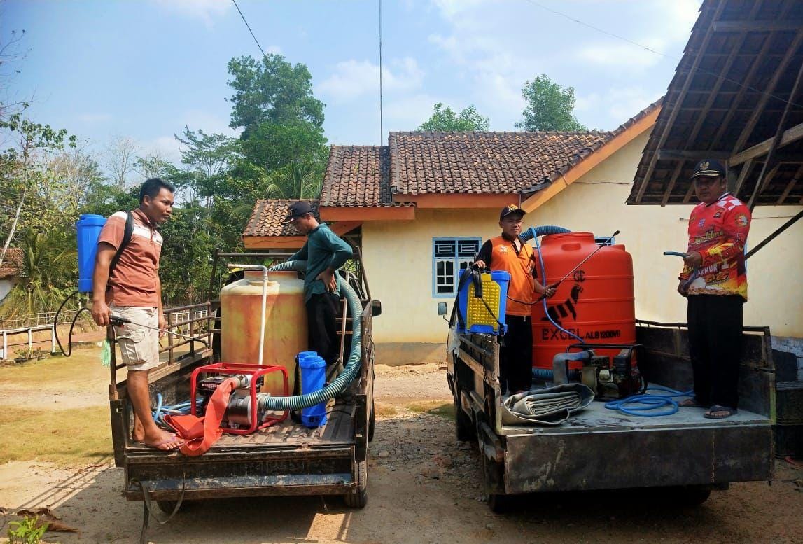 Kades di OKI ‘Sulap’ Mobil Bak Terbuka Jadi Armada ‘Tempur’ Buru Karhutla