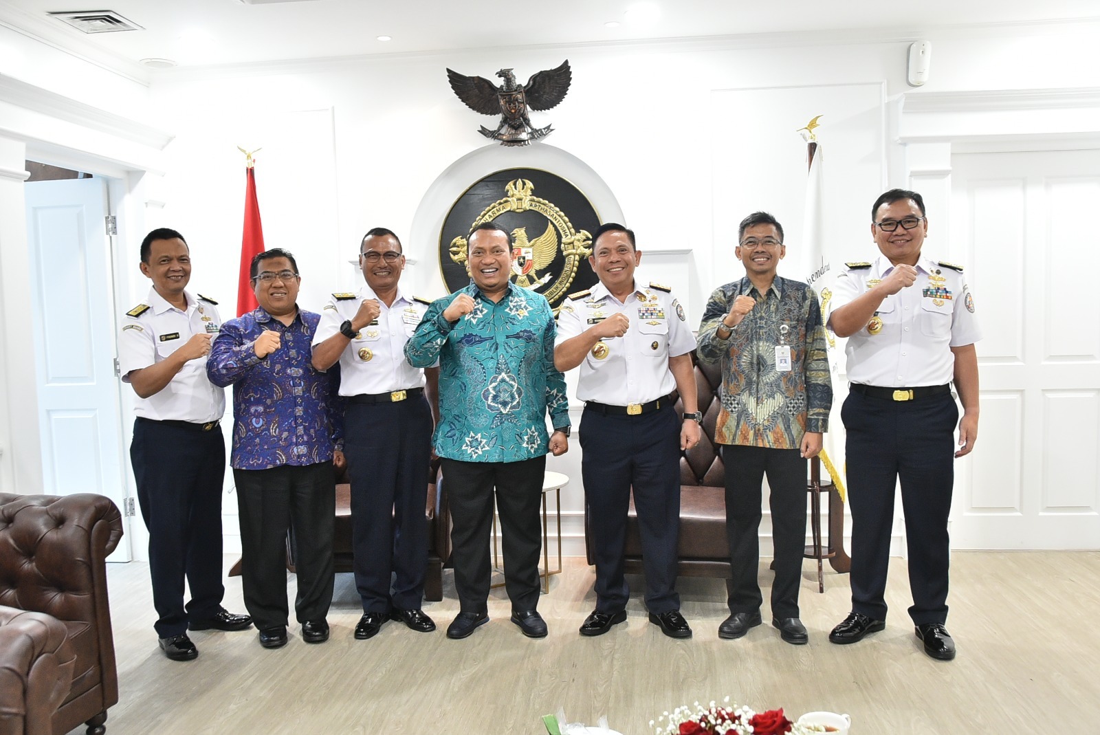 Kepala Bakamla RI Lakukan Courtesy Call ke Pimpinan 1 BPK RI