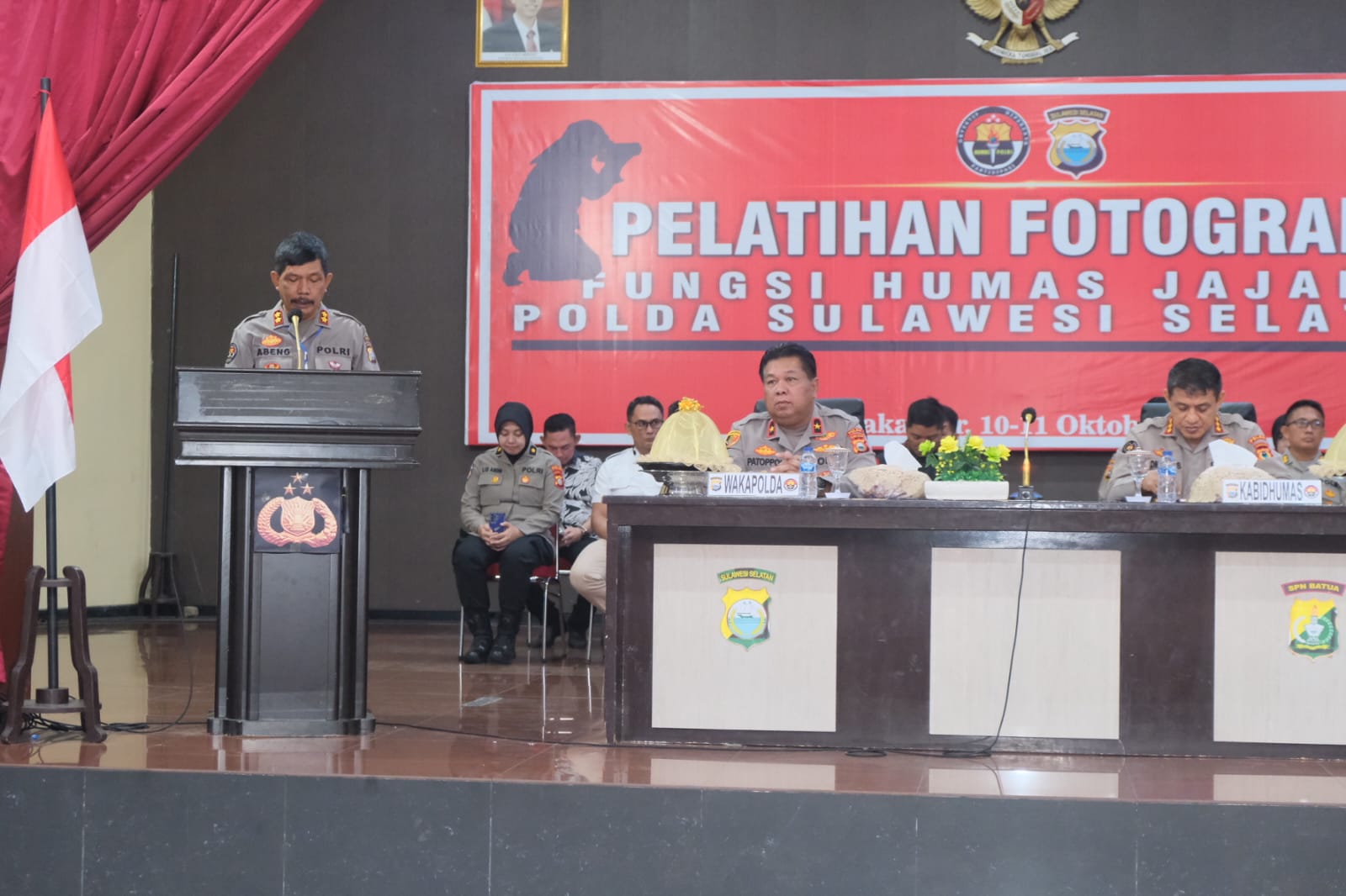 Tingkatkan Kemapuan Jelang Pemilu, Polda Sulsel Gelar Pelatihan Fotografi Bagi Personil Humas Jajaran Polda Sulsel