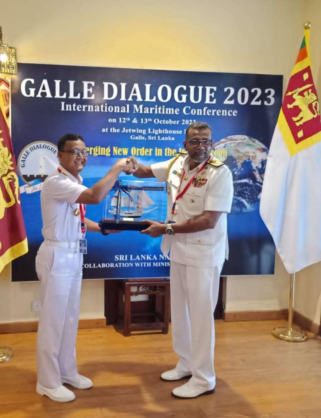 Kaskoarmada RI Hadiri acara Galle International Maritime Dialogue di Srilangka