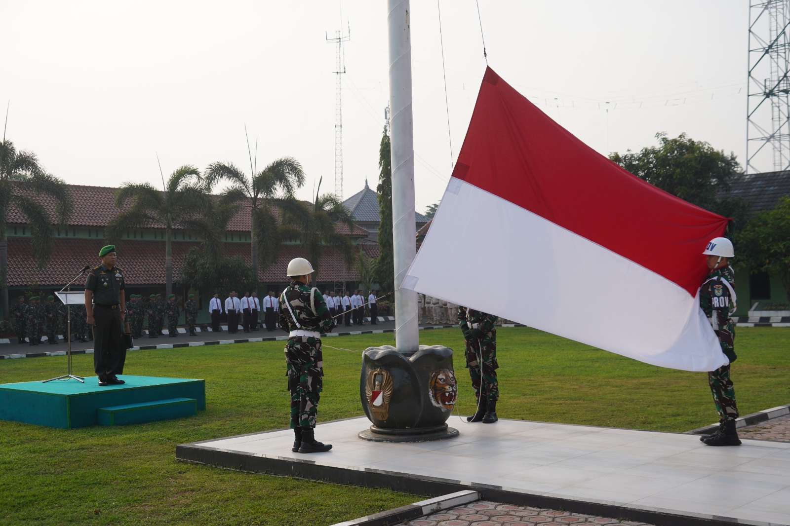 Kasrem 064/MY Bacakan Amanat Panglima TNI, Ini Pesannya