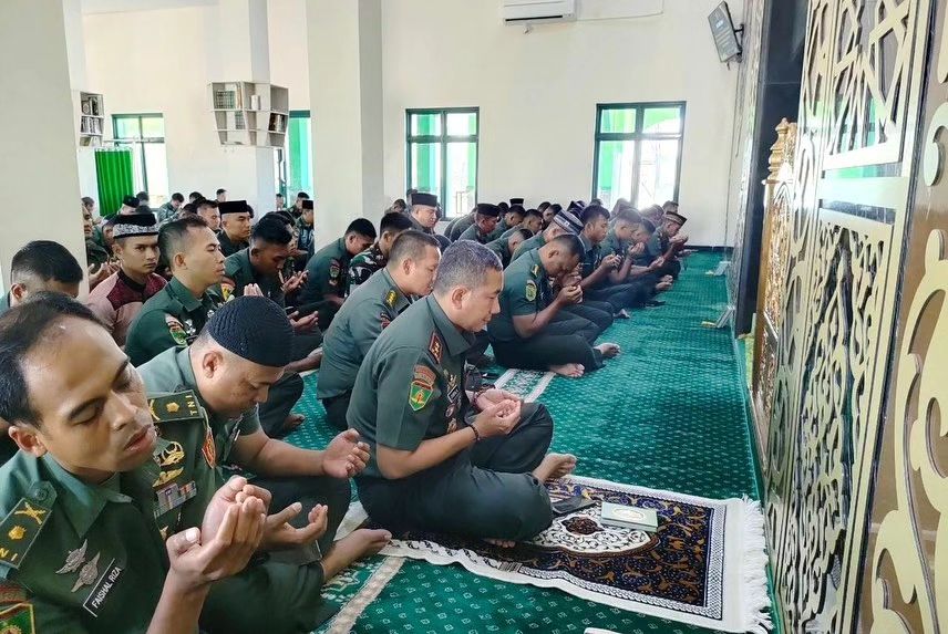 Divif 3 Kostrad Gelar Doa Bersama untuk Kesehatan dan Keselamatan Prajurit Kostrad