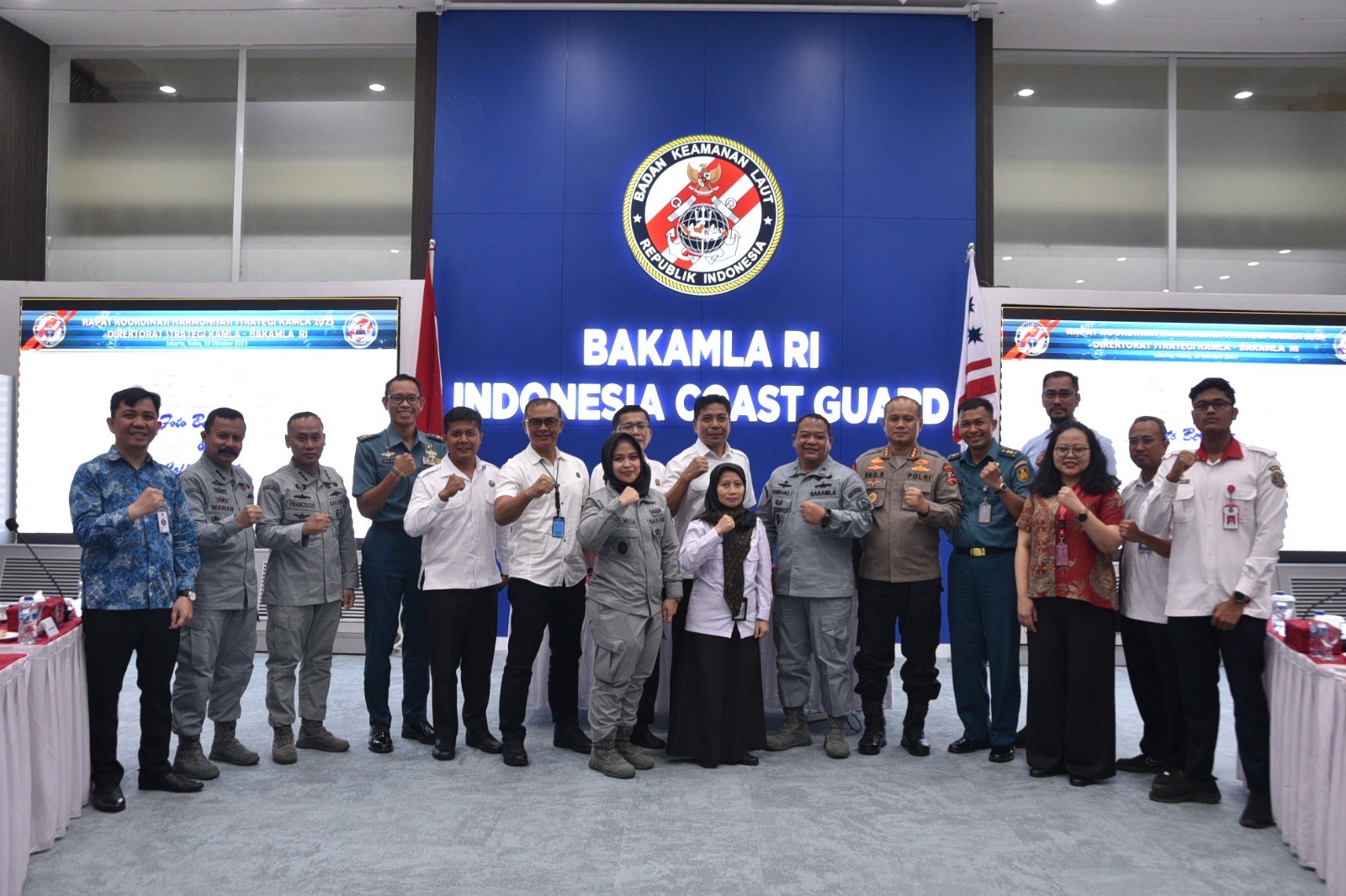 Bakamla RI Gelar Rapat Koordinasi Harmonisasi Strategi Kamla