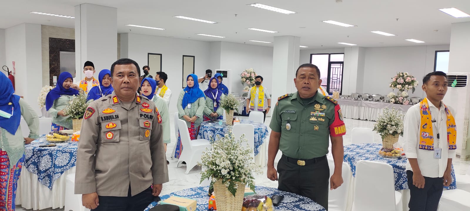 Danramil 07/KB Mayor Kav Dwi Joko Purnomo Hadiri Peresmian RSUD Kembangan