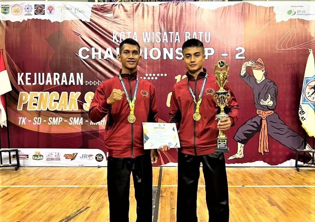 Pendekar Yonif 501 Borong Piala Dalam Ajang Kejuaaraan Pencak Silat Kota Batu Championship 2